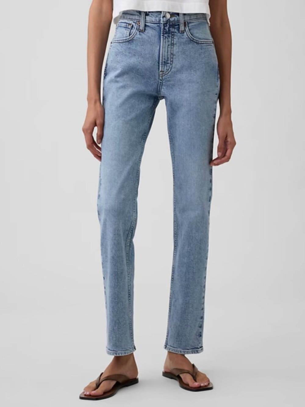 High Rise '90s Straight Jeans